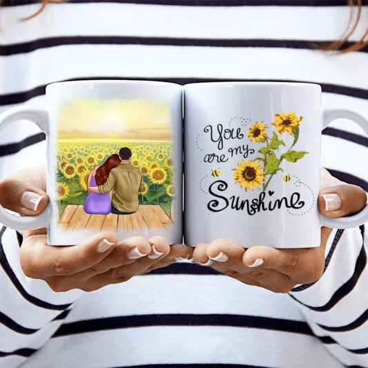 Personalized Mug Gifts For Him For Her Couple Wooden Dock