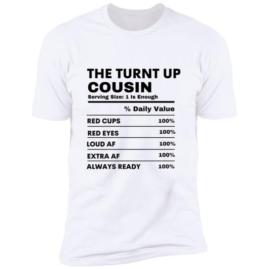 TURNT COUSIN Premium uni-sex Short Sleeve T-Shirt