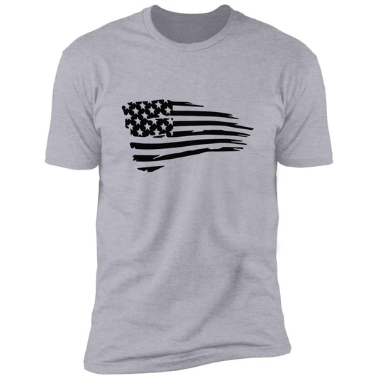 Distressed flag Premium Short Sleeve T-Shirt