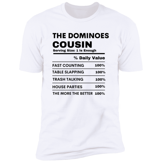 DOMINOES COUSIN Premium uni-sex  Short Sleeve T-Shirt