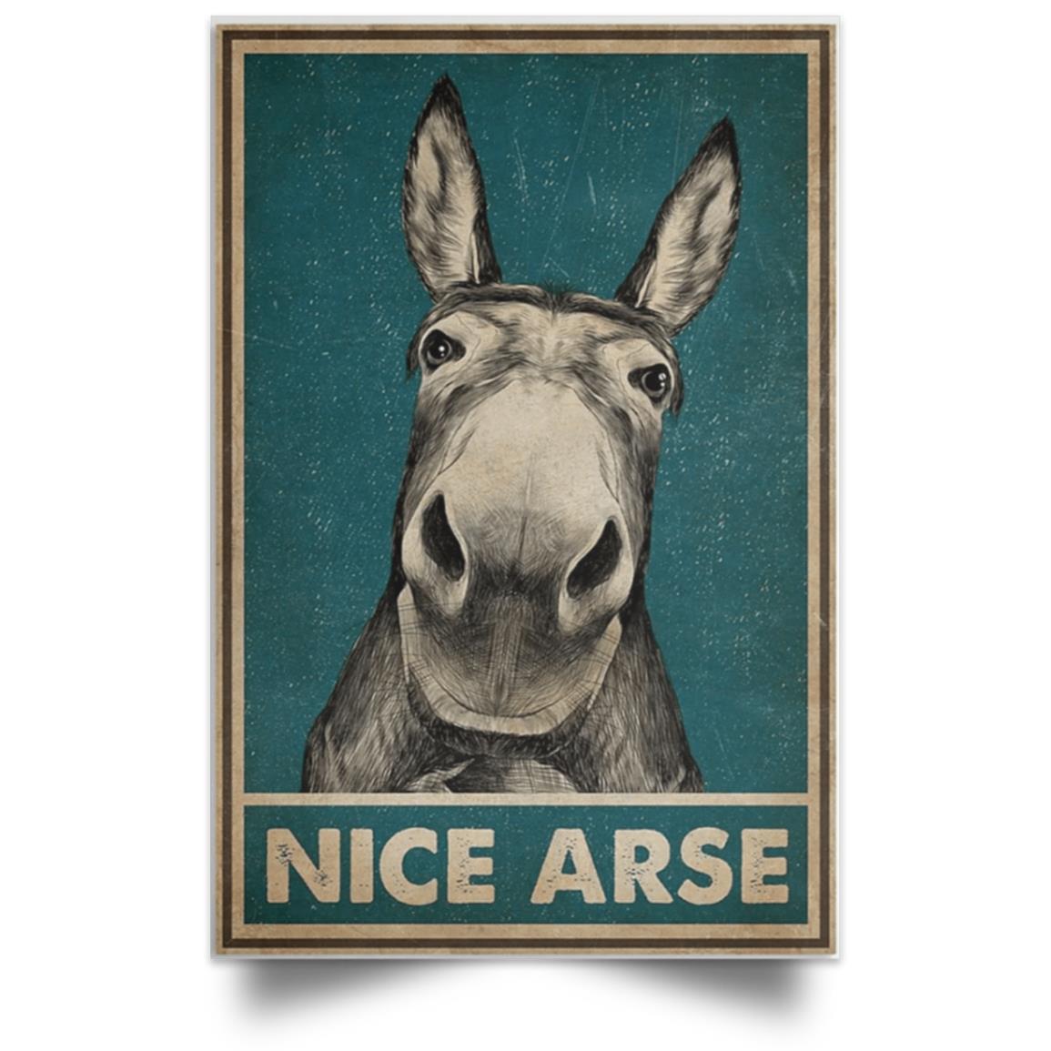 NICE ARSE POSTER NO FRAME Satin Portrait Poster