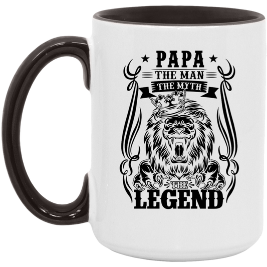 Papa 15oz. Accent Mug