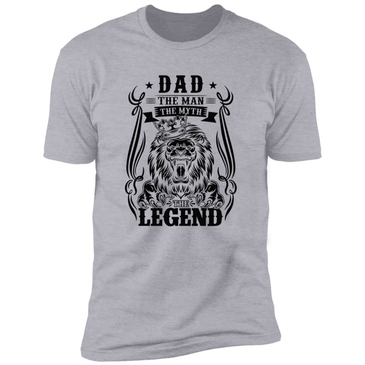 Dad The Legend Premium Short Sleeve T-Shirt