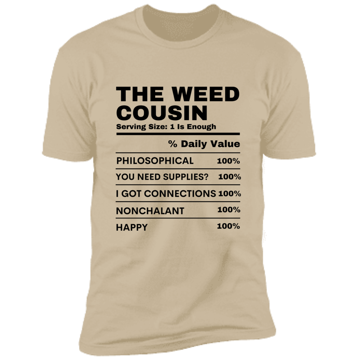 WEED COUSIN Premium uni-sex Short Sleeve T-Shirt