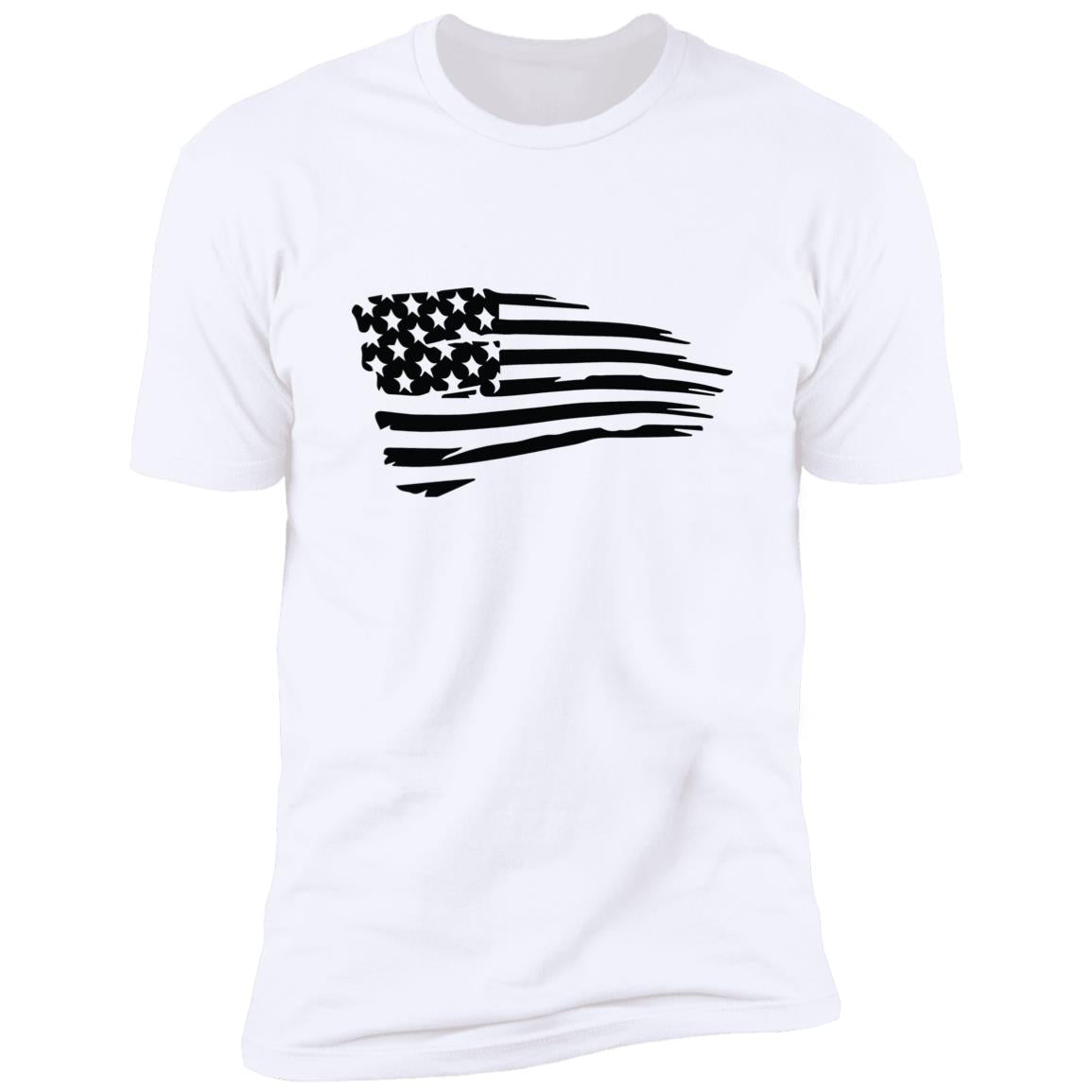 Distressed flag Premium Short Sleeve T-Shirt