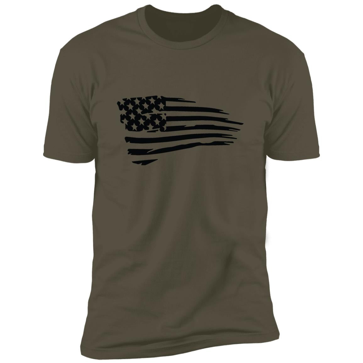 Distressed flag Premium Short Sleeve T-Shirt