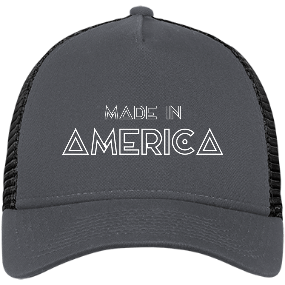 Made In America  Embroidered Snapback Trucker Cap