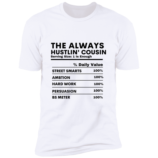 HUSTLIN COUSIN Premium uni-sex  Short Sleeve T-Shirt