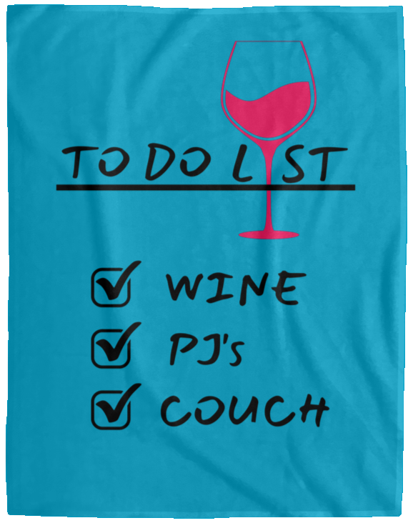 TO DO LIST - Cozy Plush Fleece Blanket - 60x80