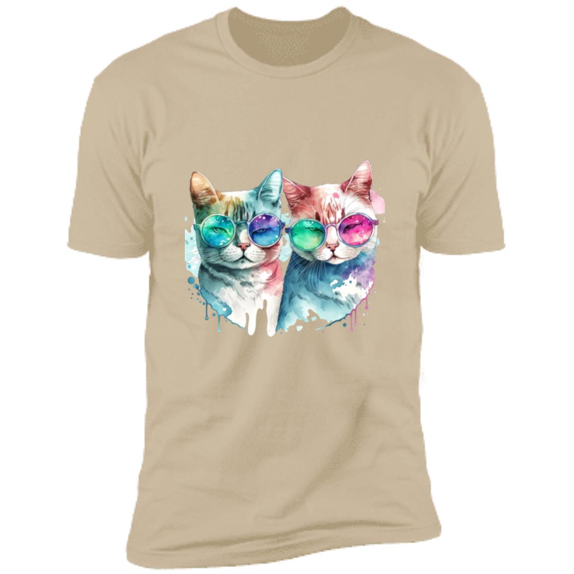 Cat Couple  Premium Short Sleeve T-Shirt