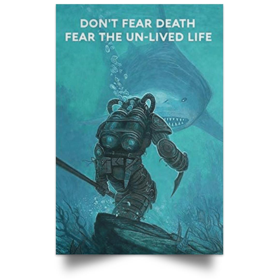 DON'T FEAR DEATH POSTER NO FRAME