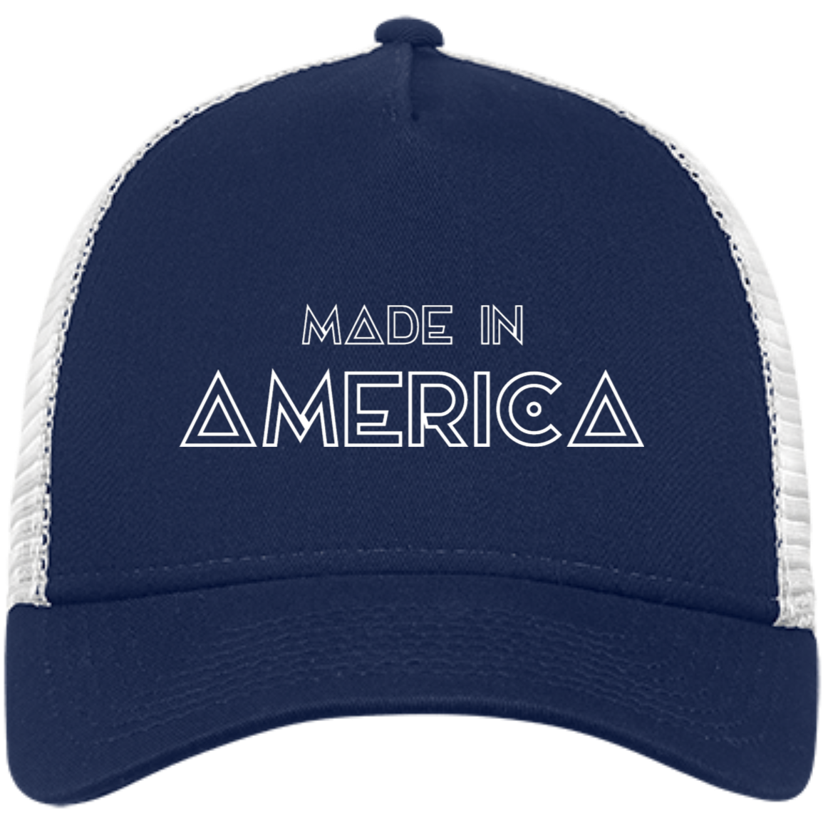 Made In America  Embroidered Snapback Trucker Cap