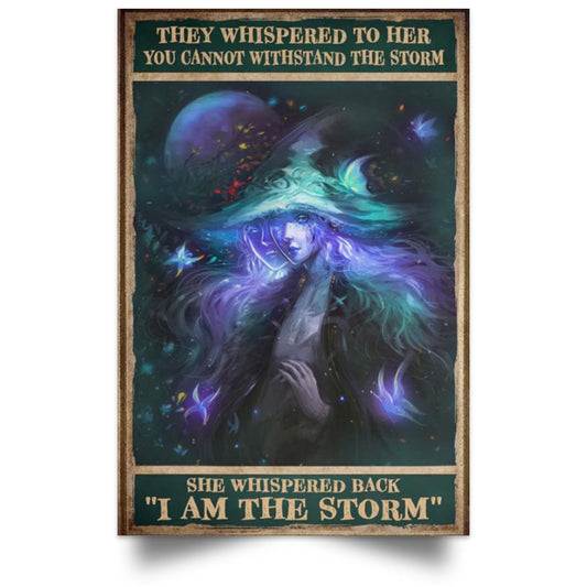 I AM THE STORM POSTER NO FRAME