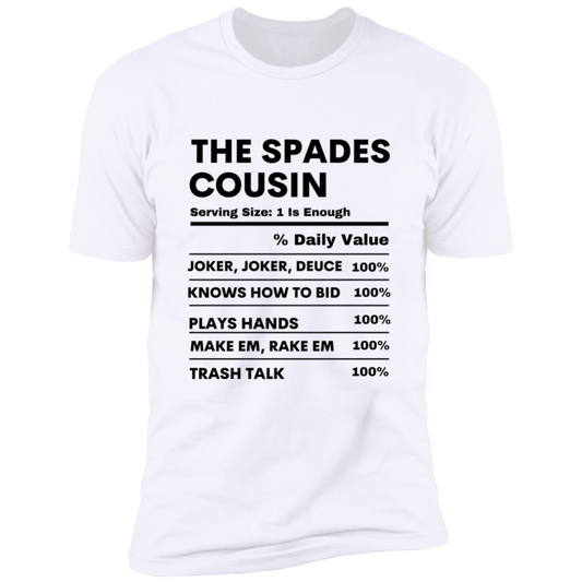 THE SPADES UNCLE Premium uni-sex  Short Sleeve T-Shirt