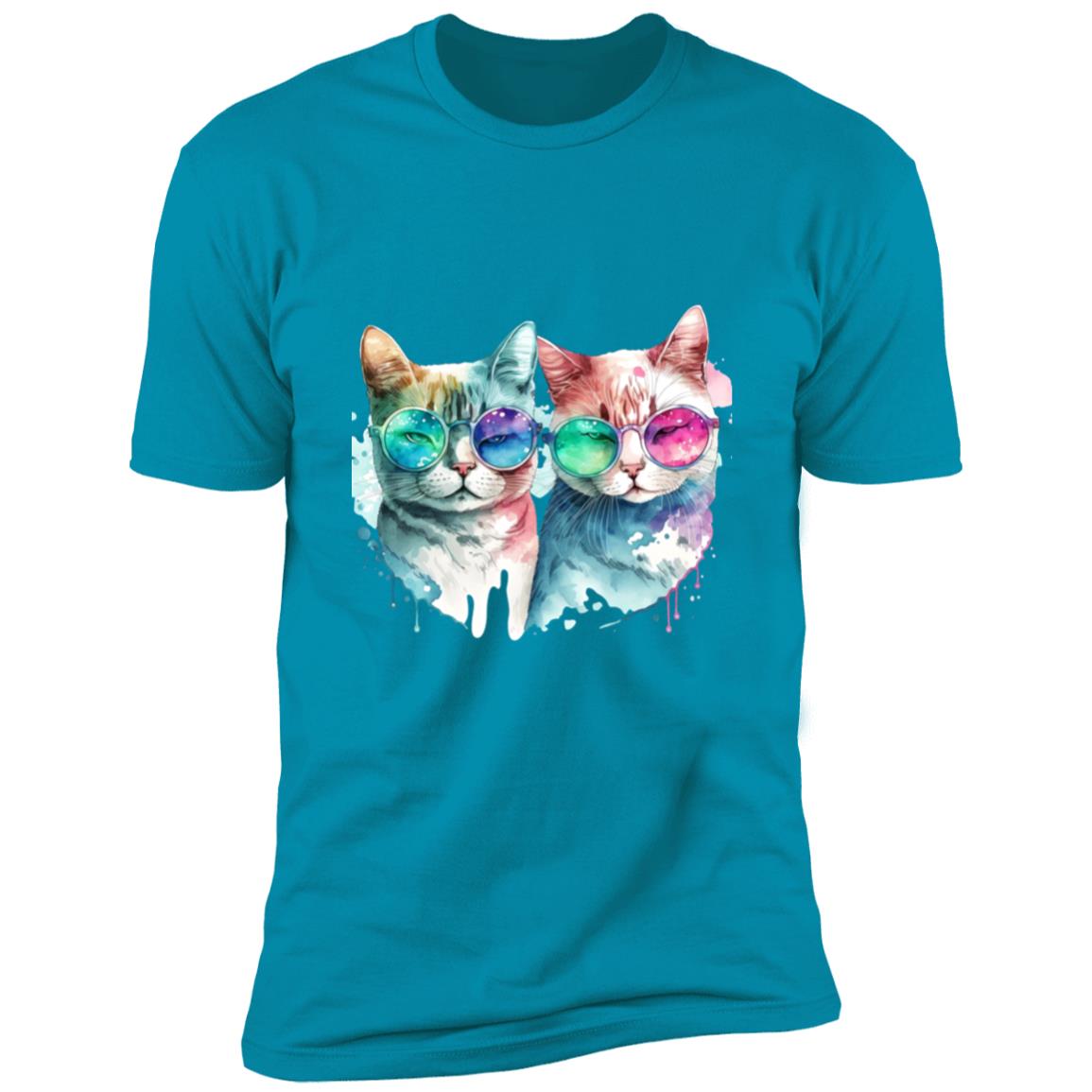 Cat Couple  Premium Short Sleeve T-Shirt