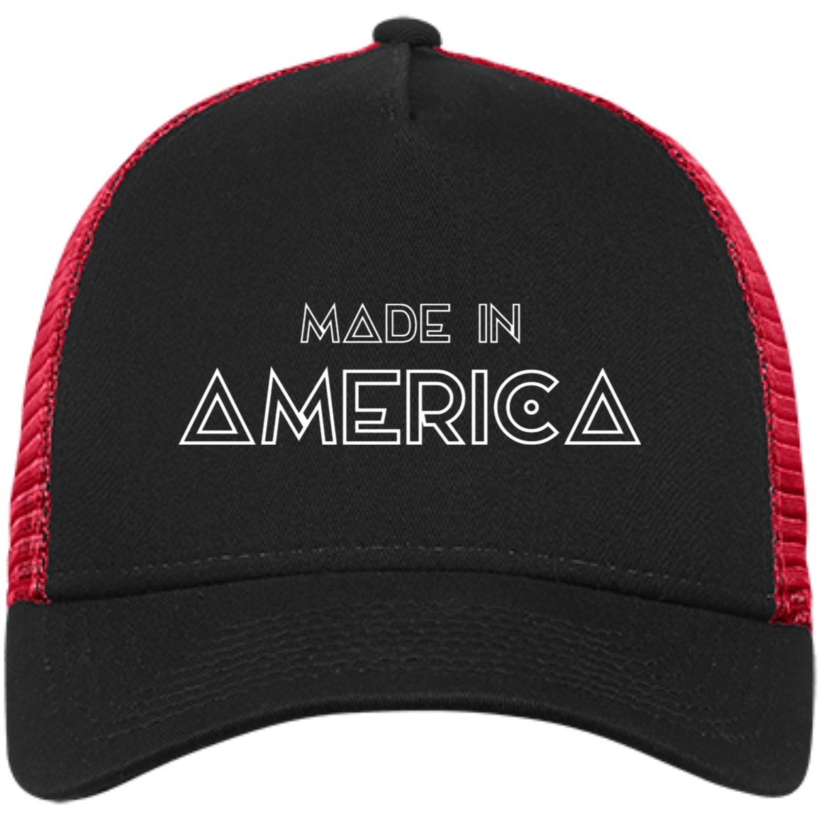 Made In America  Embroidered Snapback Trucker Cap