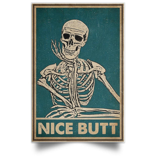 NICE BUTT POSTER NO FRAME  Satin Portrait Poster