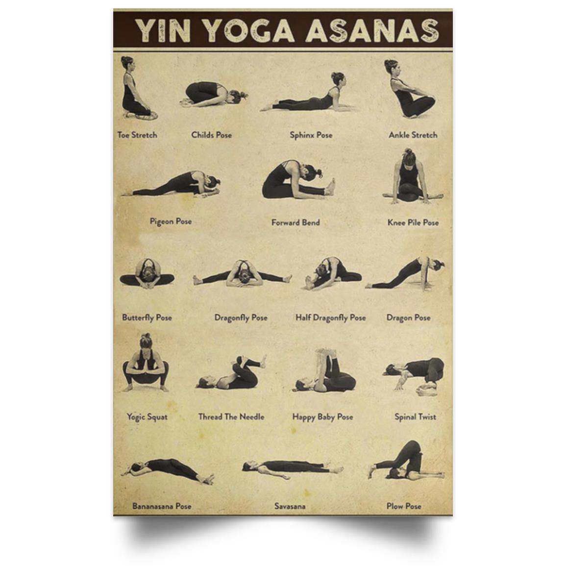 YOGA POSTER NO FRAME