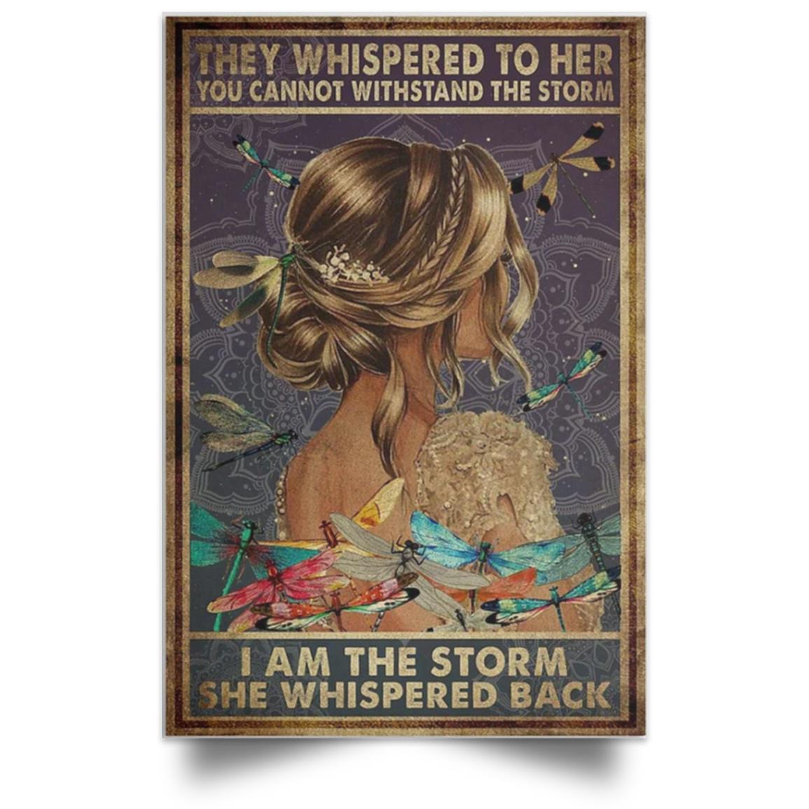 THE STORM POSTER NO FRAME  Satin Portrait Poster