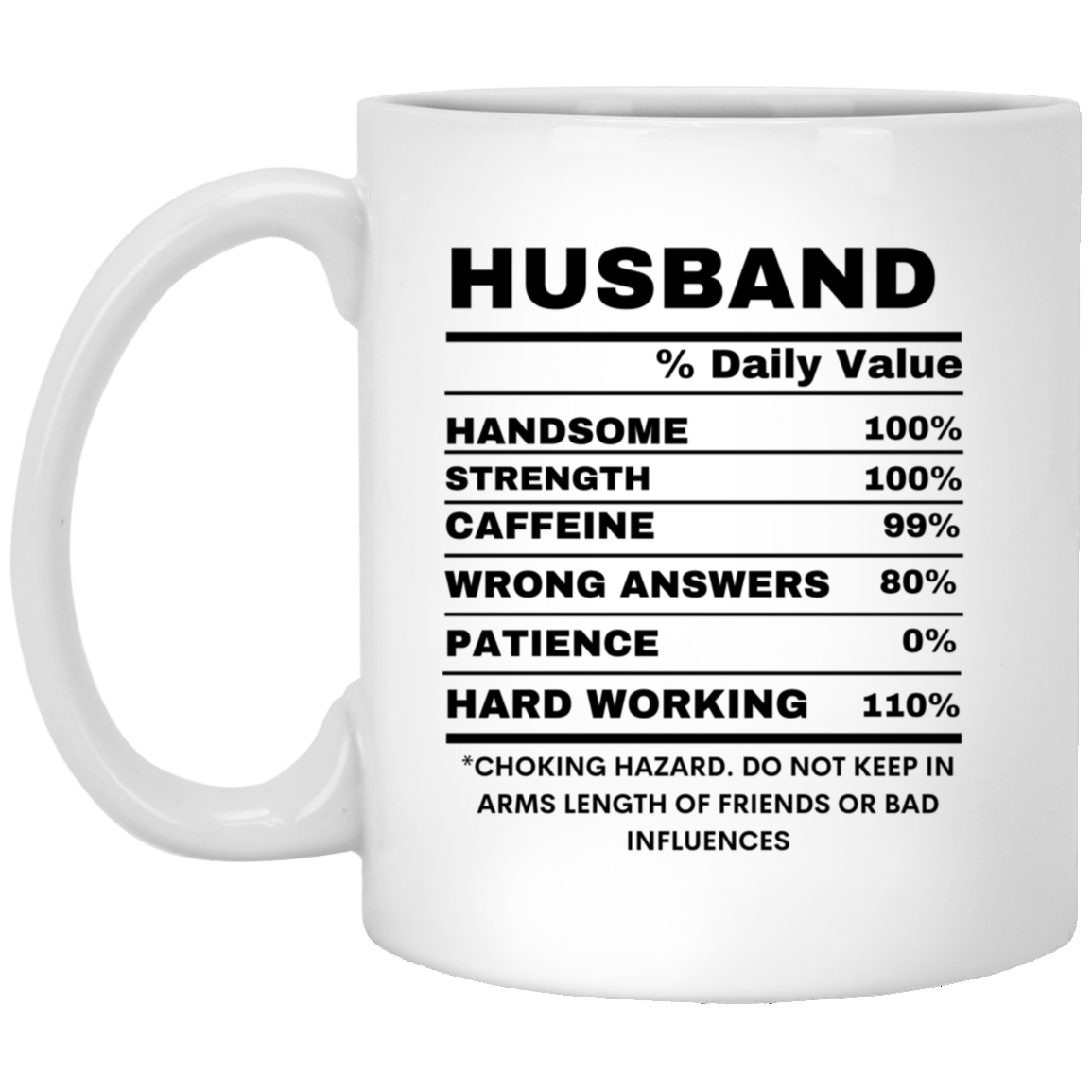 HUSBAND 11 oz. White Mug