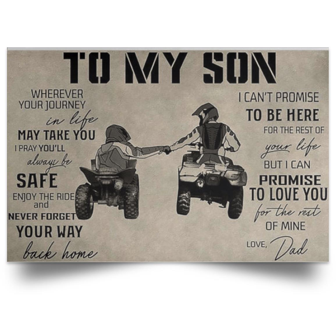 TO MY SON POSTER NO FRAME