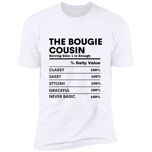 THE BOUGIE COUSIN Premium uni-sex  Short Sleeve T-Shirt