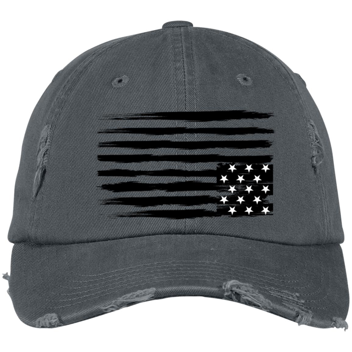 Distressed Flag Dad Cap