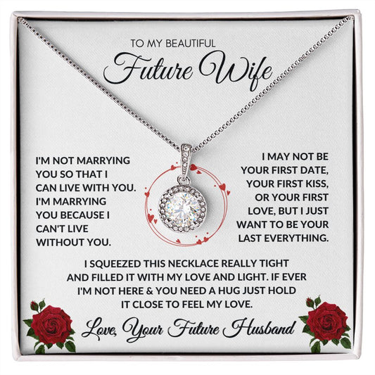 To My Beautiful Future Wife Eternal Hope Necklace
