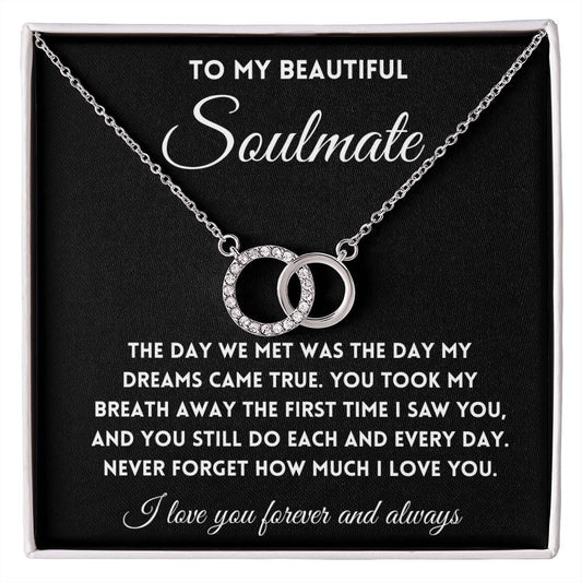 BEAUTIFUL SOULMATE - Perfect Pair Necklace