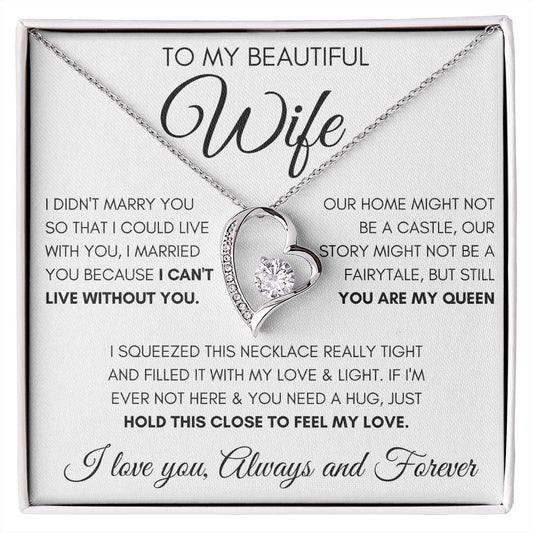 To my Wife, from Husband • Wife Christmas • Gift for Wife • Gifts for Her • Gifts for Wife • sentimental gifts •Soulmate wife