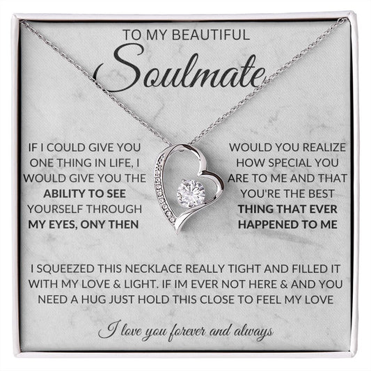 To Soulmate -  Forever Love Necklace