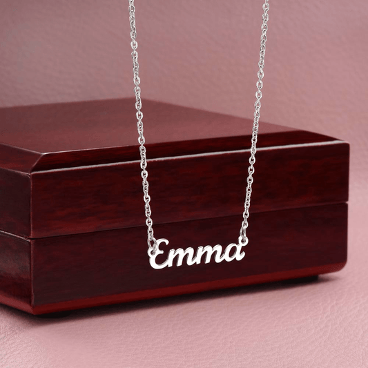 Personalized Named Necklace made and Ships From The USA